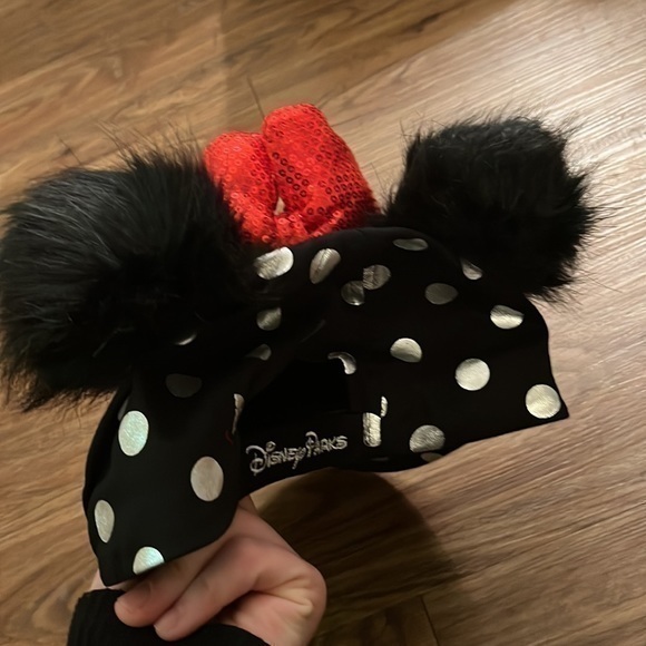 Disney minnie mouse hat with bow - Picture 7 of 8